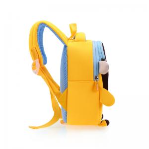 China Neoprene 3D Bird Children Waterproof School Backpack For Kids Boys on sale