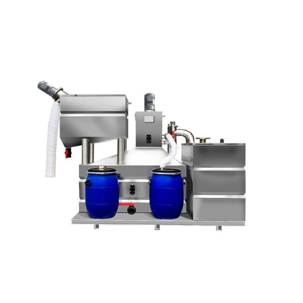 Dairy Wastewater Treatment Oil Water Separator Machine For Resturant