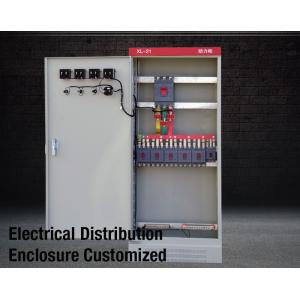 Buy cheap XL21 Motor Control Cabinet Power Electrical Enclosure Sheet Steel For Switch from wholesalers