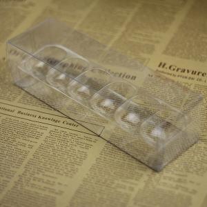 30 Cavities Macaron Clamshell Packaging Rectangular Plastic Cake Containers