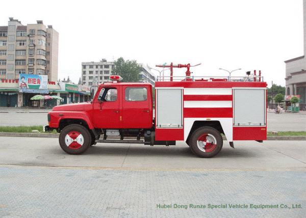 Quality Small Water / Foam Fire Truck With Fire Monitor For Quick Fire Rescue Service for sale