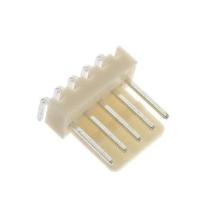 China Beige 8 Pin Header Connector , 2,54mm Pitch Male Angled Pcb Mounted Connectors wholesale