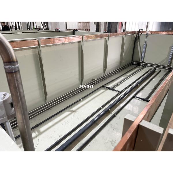Plastic Polypropylene PP Storage Tanks Pickling Tanks For Electroplating Machine