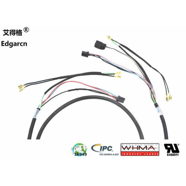 Electric Rearview Mirror Automotive Wiring Harness With Tyco 4 Pin 040 Multilock Plug