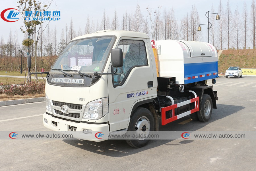 Buy cheap 4 CBM Dongfeng Hydraulic Hook Lifting Truck For Garbage Collection from wholesalers