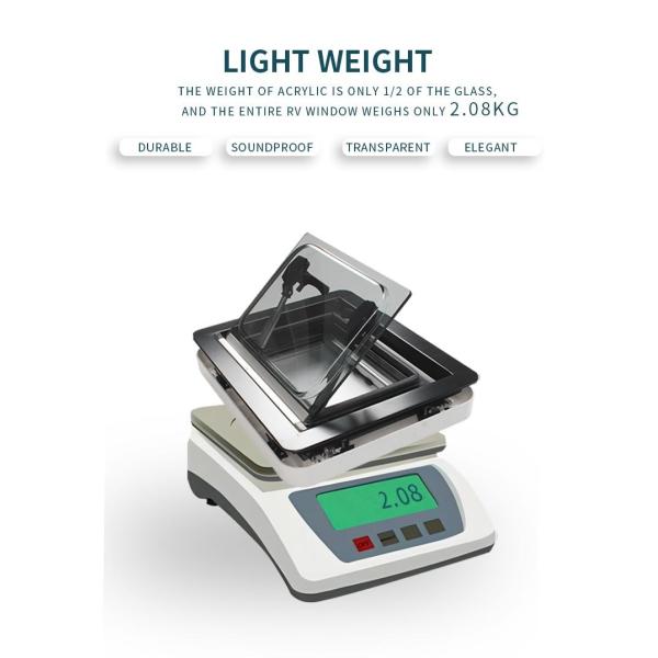 Durable Recreational Vehicle Windshield Plastic Sheet With 92% Light Transmittance