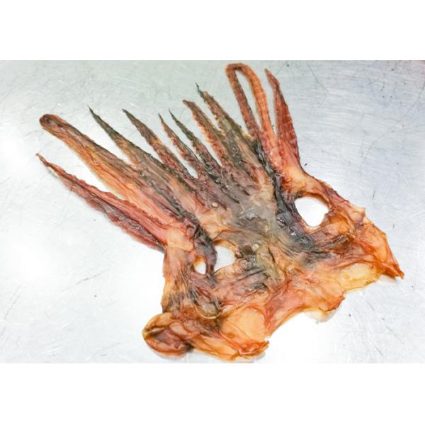 Salty Nutritious Tentacle Dried Squid Snack Korean Market Brown Color