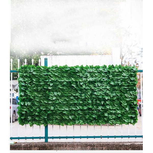 Simulation Fence Green Fence Leaves Artificial Plants And Flowers Garden Ornaments
