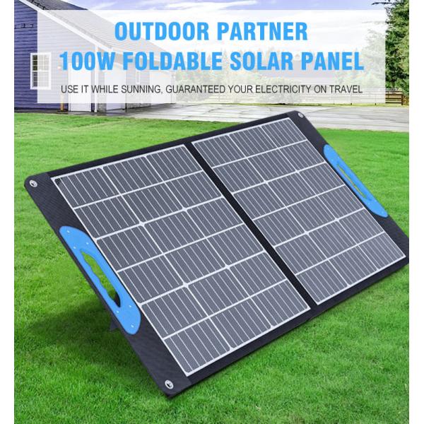Mono Solar Energy Panel Folded Flexible 120W With Double Glass