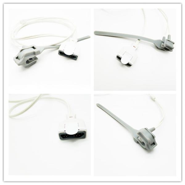 11 Pin Massi mo Pulse Ox Sensor , grey Compatible Oxygen Saturation Sensor