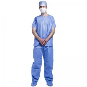 China Medical Sterile CPE Plastic Surgical Disposable Isolation Gown For Hospital wholesale