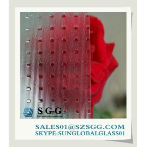 China figured glass supplier with good price and excellent service on sale