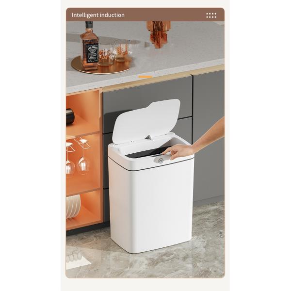 Intelligent Trash Can Smart Sensor Waterproof Dustbin Household Induction Garbage Bin Automatic Packing House Garbage Can