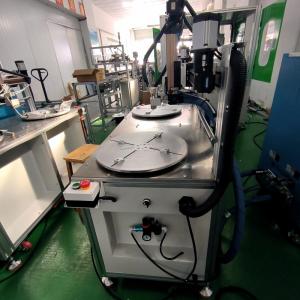 China Customizable Filter Screen End Cap Sealant Manufacturing Machine with Scraping Width 10~40mm wholesale
