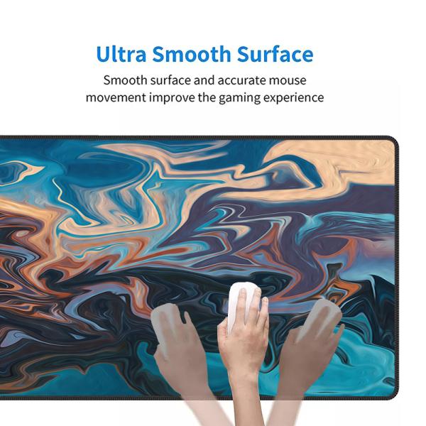 2024 XYDAN Sublimation Mouse Pad Office Accessory with Abstract Strata Pattern