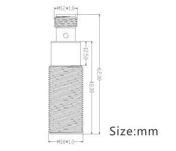 RF-HY18RE:Embedded installation M18 High Frequency HF RFID Reader