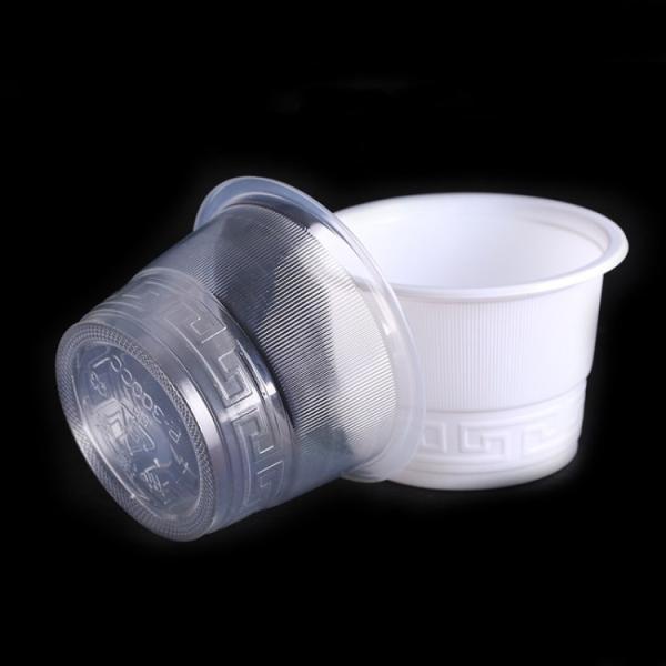 Disposable Plastic Cup Forming Machine 25 - 35 Stroke / Min Capacity PLC Control