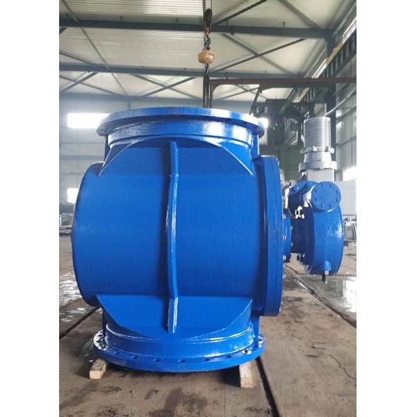 Max Temperature 120℃ Eccentric Plug Valve / Stainless Steel Plug Valves Customized Size