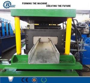 China Hydraulic Cutting Floor Deck Sheet Forming Machine 0.3-0.8mm Thickness wholesale