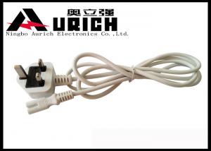 China UK Three Pin Plug AC Lamp Power Cord BS1363/A Certification For Indoor Use wholesale