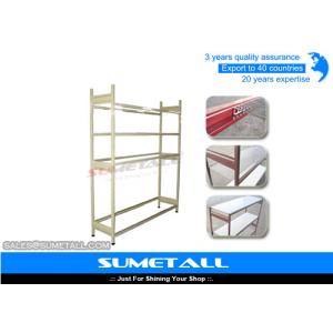 China Metal Multipurpose Long Span Shelving With Wire Decking / Chipboard Shelf wholesale