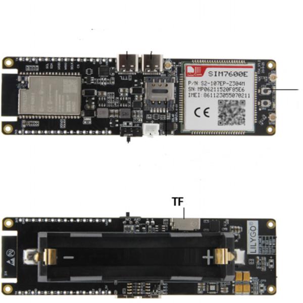 Quality LILYGO T-SIM7600E-L1C LTE A Module ESP32-WROVER-B Development Board TTGO 4G LTE for sale