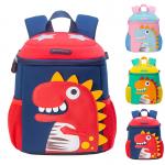 China Kindergarten Waterproof Kids Backpack Mochila Dinosaur 3D Cute Cartoon Toddler Bookbag wholesale