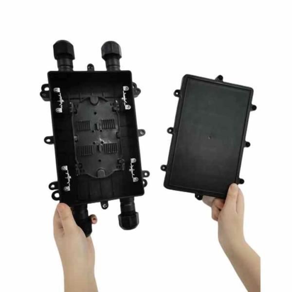 96 Core Outdoor Fiber Splice Enclosure 2in 2out Optical Fiber Closure