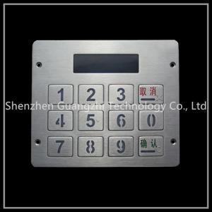 China Industrial Usb Numeric Keypad With Display , Self Service Terminal Keyboard With Screen wholesale