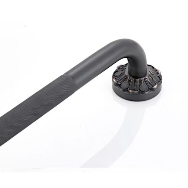 black Anti-slip Bathroom Safety Stainless Steel Grab Bar Elderly Bathtub Handrail Metal Safety Handle Bars WC Grab Rail