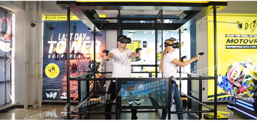 Single Battle Vr Shooting Arcade Game Machine For Shopping Mall