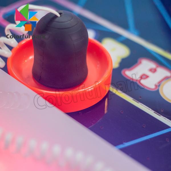 Two Player air hockey table with scoreboard For Indoor Amusement Multilingual