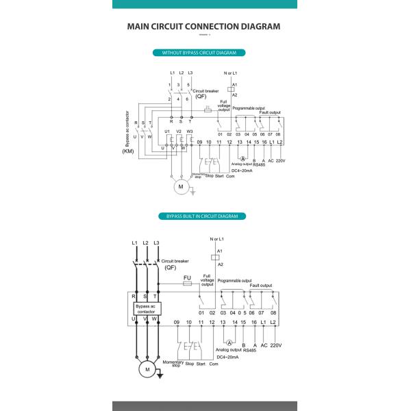 11KW-630KW Soft Starter For AC , Multipurpose Digital Soft Starter