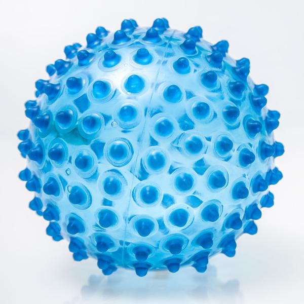 Kids Transparent Massage Toy Ball , Pvc Gym Ball Lightweight