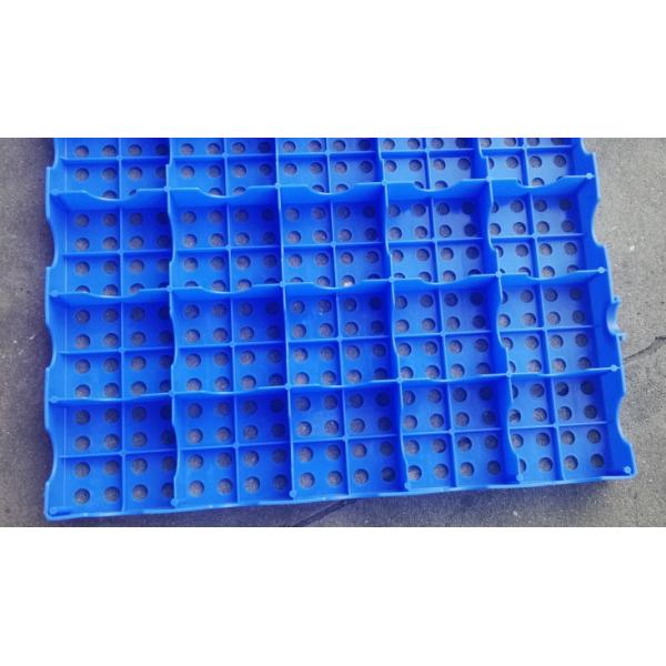 Mesh Floor Plastic Export Pallets Connecting Easy Cleaning High Loading Capacity