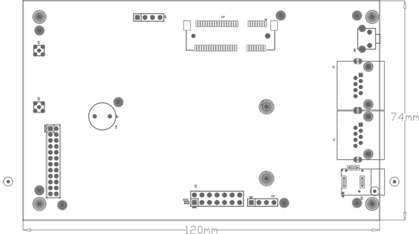 IP MESH Radio OEM Module 2.4GHz 2*0.37dBm MIMO AES256 Encryption Up to 96Mbps