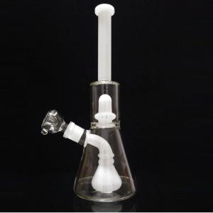 China Heady Unique Scientific Glass Bong With 18mm Bowl Perc Glass Water Pipe wholesale