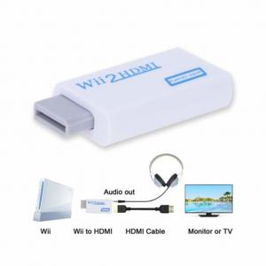 China Wii to  Converter Adapter with 3,5mm Audio Jack and  Output for Nintendo wii2 wholesale