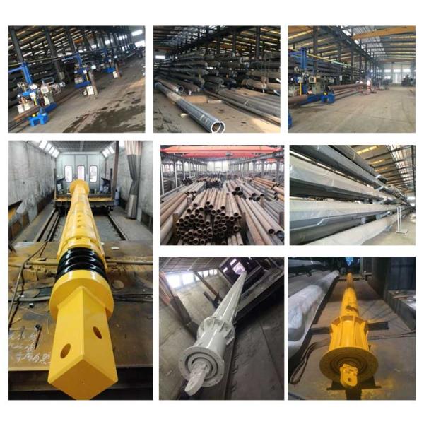 Telescopic Interlocking Kelly Bar For Hard Rock Drilling