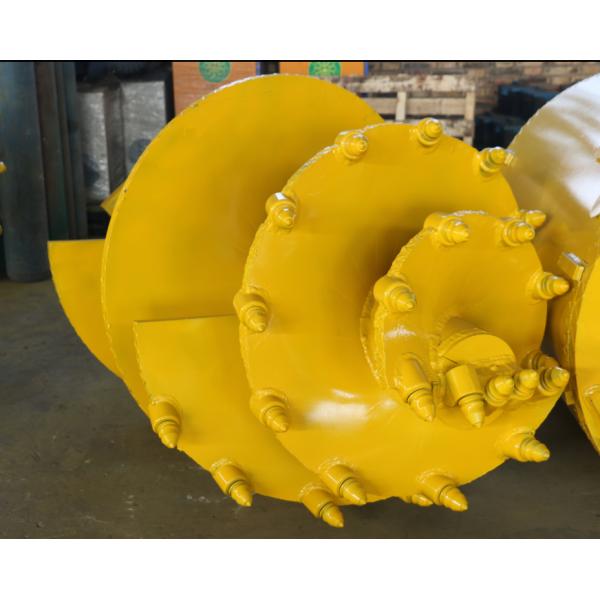 Q355B 1100mm Bauer Hard Rock Auger Bullet Teeth