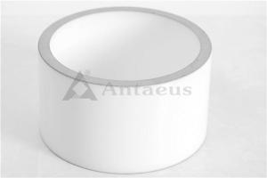 China Iso9001 Ceramic Protection Tube Electrical 95% Metallized Alumina Ceramics Insulation Tube IATF16949 wholesale