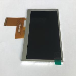 China 4.3 Inch Custom 300cd m2 IPS LCD Display 24 Bit Parallel RGB Interface wholesale