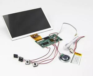 China Custom TFT LCD video module with PCBA and battery for build up custom video display wholesale