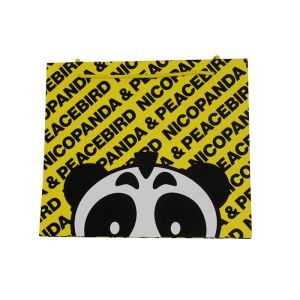 China Yellow Panda Printed Paper Bag Packaging Customized FSC ISO certificate wholesale