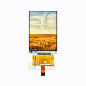 China 320x480 IPS TFT/3.5-inch sunlight-readable LCD/serial interface/ST7272 controller/plug-in FPC/C8051/Arduino/STM32 wholesale