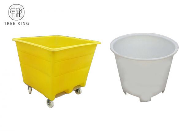 Quality 800L Bulk Containment Offal Large Plastic Storage Bins With Fork Lift Holes for sale