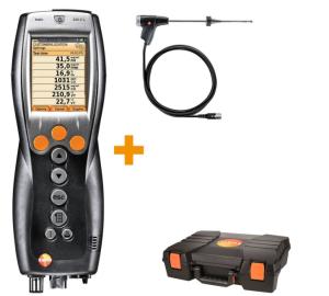 China Display Function Colour Graphic Display Original And Testo 330-2 LL Flue Gas Analyzer For Co O2 And Co2 Gas Leakage Detector wholesale