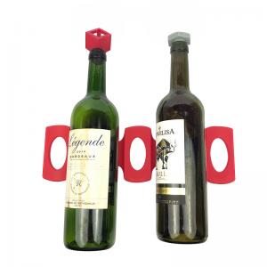 China Tabletop Creative Fridge Wine Bottle Rack Non Toxic And Eco - Friendly wholesale