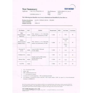 NingBo HuiJia Electronic Technology Co.,Ltd Certifications