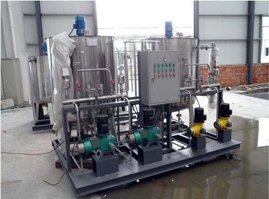 Silver Automatic Dosing Machine , Chemical Automatic Dosing Units